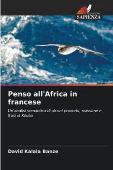 Paperback Penso all'Africa in francese [Italian] Book