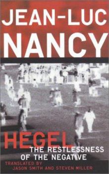 Paperback Hegel: The Restlessness of the Negative Book