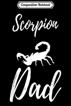 Paperback Composition Notebook: Scorpion Journal/Notebook Blank Lined Ruled 6x9 100 Pages Book