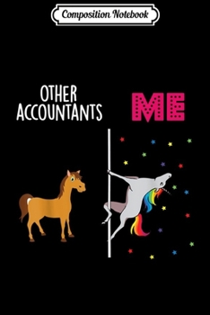 Paperback Composition Notebook: Accountant Unicorn Others You Journal/Notebook Blank Lined Ruled 6x9 100 Pages Book