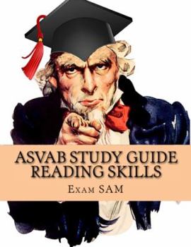 Paperback ASVAB Study Guide Reading Skills: Reading Skill Preparation & Strategies and Paragraph Comprehension Practice Tests for the ASVAB Test and AFQT Book