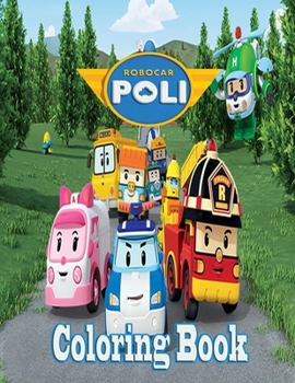 Paperback Robocar Poli Coloring Book