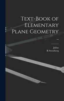 Hardcover Text-book of Elementary Plane Geometry .. Book