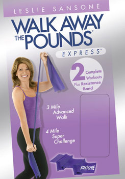 DVD Leslie Sansone: Walk Away The Pounds: 3 & 4 Book