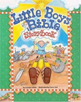 Hardcover Little Boys Bible Storybook Book