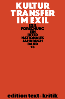 Paperback Kulturtransfer Im Exil [German] Book