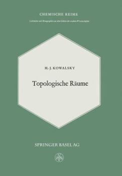 Paperback Topologische Räume [German] Book