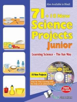 Paperback 71+10 New Science Project Junior (with CD) Book