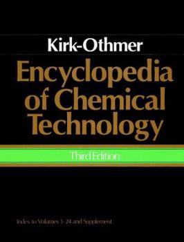 Encyclopedia of Chemical Technology, Index