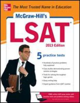 Paperback McGraw-Hill's LSAT, 2013 Edition Book