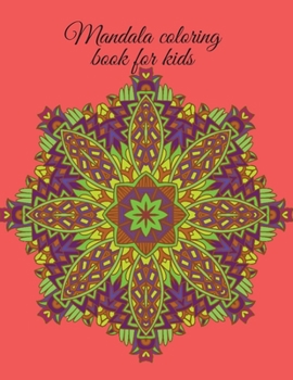 Paperback Mandala coloring book for kids Book