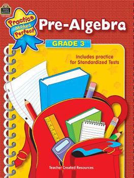 Paperback Pre-Algebra Grade 3 Book