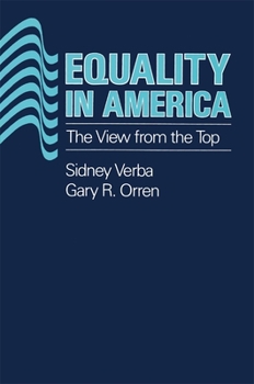 Paperback Equality in America: A View from the Top Book