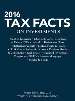 Paperback 2016 Tax Facts on Investments Book