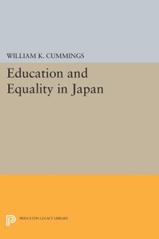 Paperback Education and Equality in Japan Book