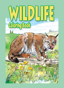 Paperback Wildlife Coloring Book