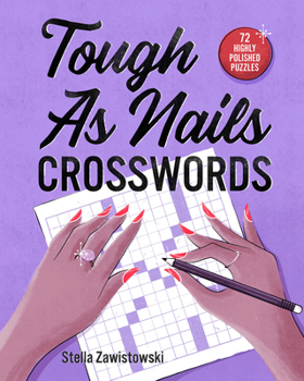 Spiral-bound Tough as Nails Crosswords Book