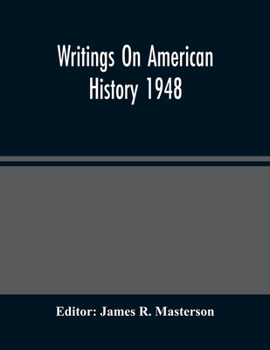 Paperback Writings On American History 1948 Book