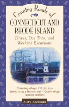Paperback Country Roads of Connecticut and Rhode Island Book