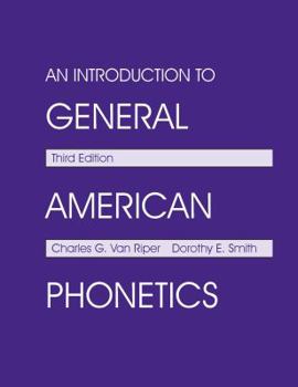 Paperback An Introduction to General American Phonetics Book