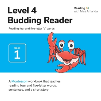 Paperback Reading with Miss Amanda Level 4: Budding Reader: Reading four and five-letter "a" words Book