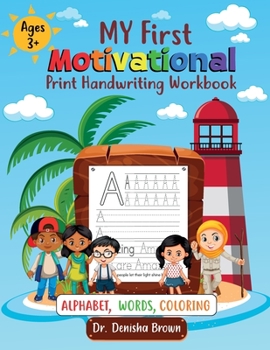 Paperback My First Motivational Print Handwriting Workbook Book