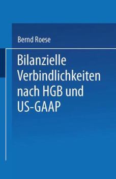 Paperback Bilanzielle Verbindlichkeiten Nach Hgb Und Us-GAAP [German] Book