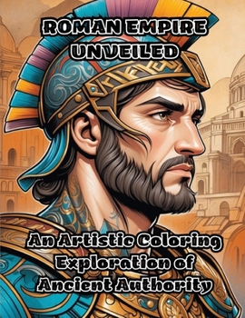 Paperback Roman Empire Unveiled: An Artistic Coloring Exploration of Ancient Authority Book