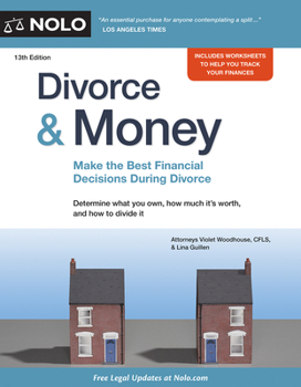 Paperback Divorce & Money: Make the Best Financial Decisions During Divorce Book