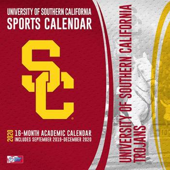 Calendar Usc Trojans: 2020 12x12 Team Wall Calendar Book