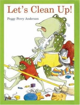 Paperback Let's Clean Up! (Green Light Readers Level 1) Book