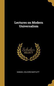 Hardcover Lectures on Modern Universalism Book