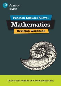 Paperback Pearson Revise Edexcel a Level Maths Revision Workbook - 2023 and 2024 Exams Book