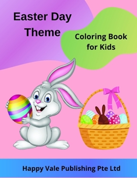 Paperback Easter Day Theme Coloring Book for Kids Book