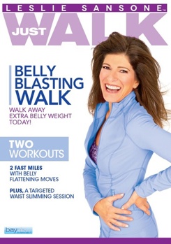 DVD Sansone Leslie: Belly Blasting Walk Book