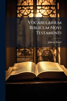 Paperback Vocabularium Biblicum Novi Testamenti Book