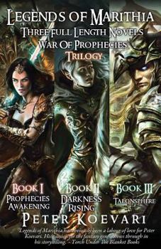 Paperback Legends of Marithia: War of Prophecies Complete Trilogy Book