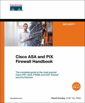 Paperback Cisco Asa and Pix Firewall Handbook Book