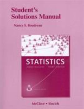 Paperback Student's Solutions Manual for Statistics Book