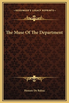 La Muse du département - Book  of the Études de mœurs : Scènes de la vie de province