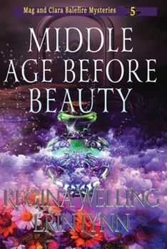 Paperback Middle Age Before Beauty (Large Print): A Cozy Witch Mystery [Large Print] Book