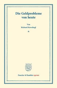 Paperback Die Geldprobleme Von Heute [German] Book