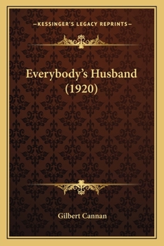 Paperback Everybody's Husband (1920) Book