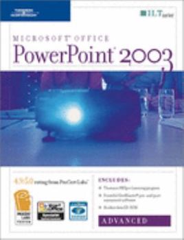 Spiral-bound PowerPoint 2003: Advanced, 2nd Edition + Certblaster & CBT, Student Manual with Data Book