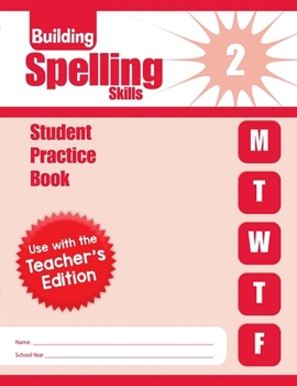 Paperback Building Spelling Skills, Grade 2 Student Book
