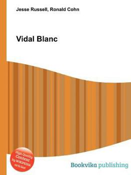 Paperback Vidal Blanc Book