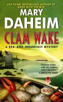 Paperback Clam Wake: A Bed-And-Breakfast Mystery Book
