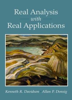 Hardcover Real Analysis with Real Applications Book