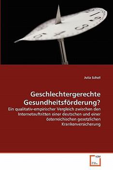 Paperback Geschlechtergerechte Gesundheitsförderung? [German] Book