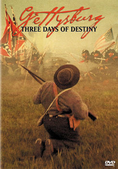 DVD Gettysburg: Three Days Of Destiny Book